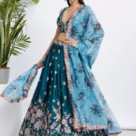 Embroidered lehenga