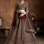 Gold toned lehenga