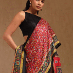 FLoral Printed Pashmina Saree