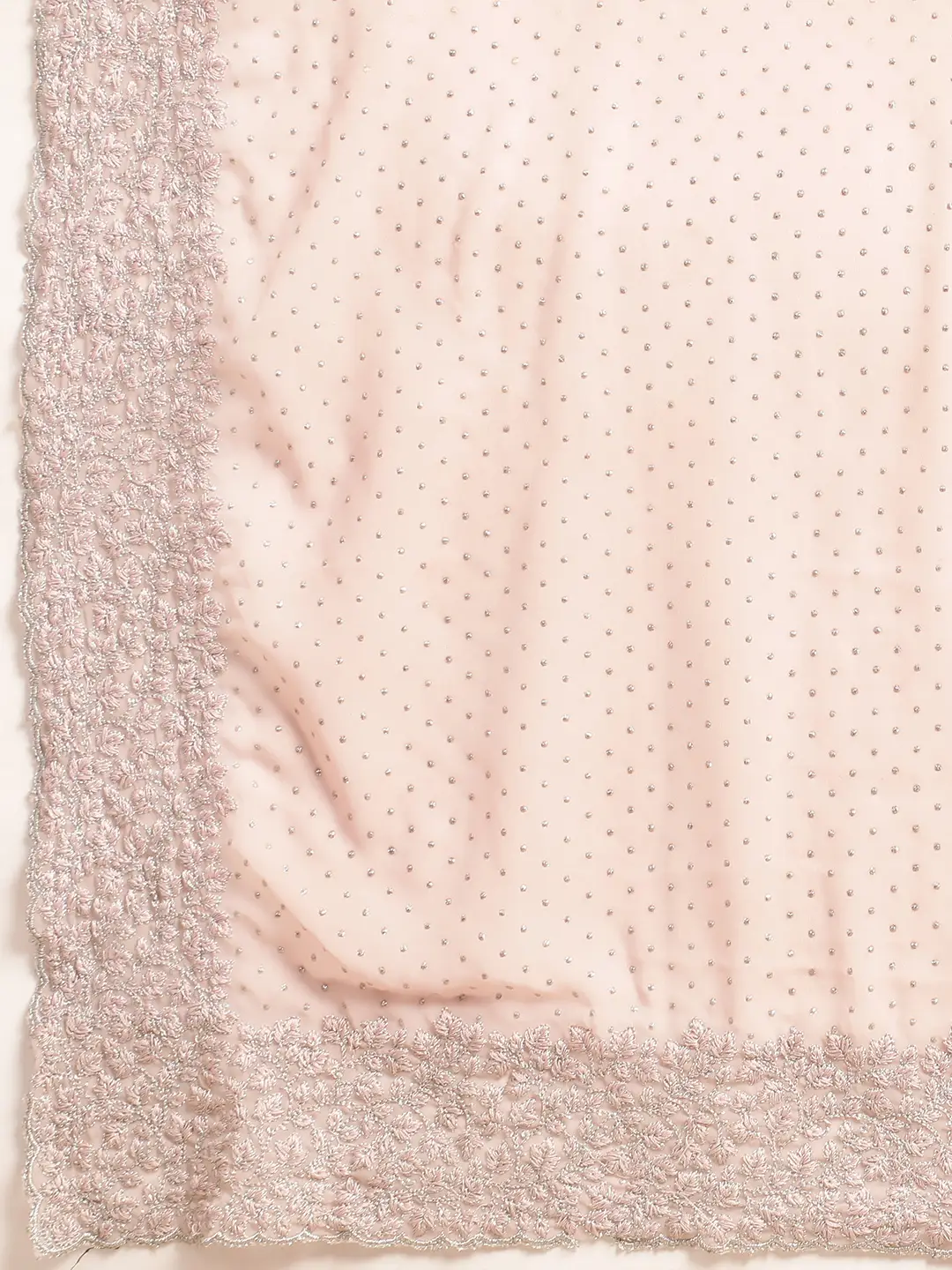 Embellished Saree with Beads & Stone-Work - Image 5