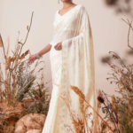 Floral Embroidered Saree