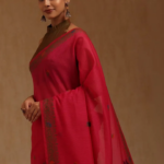 Ethnic Motifs Handloom Chanderi Saree