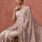 Premium Georgette Saree with Rich Threadwork Embroidery